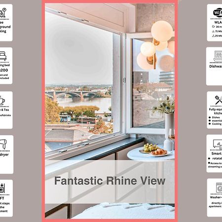 Hidden Treasure Business Apartment Mainz - Fantastic Rhine View In Center Of Mainz Old Town Exterior photo